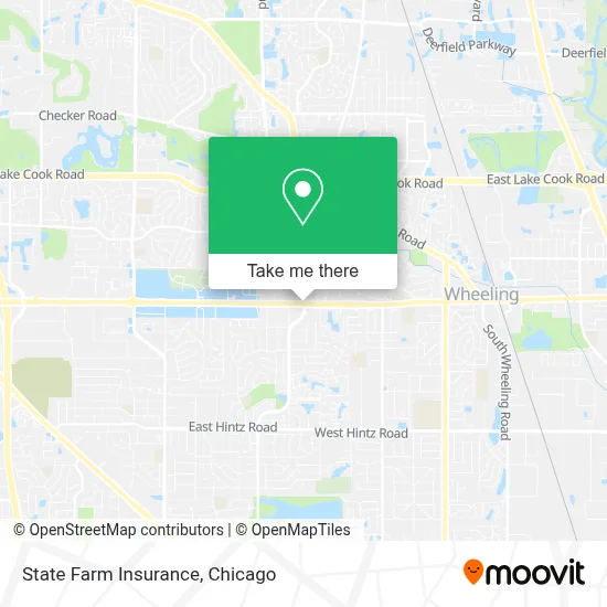 State Farm Insurance map
