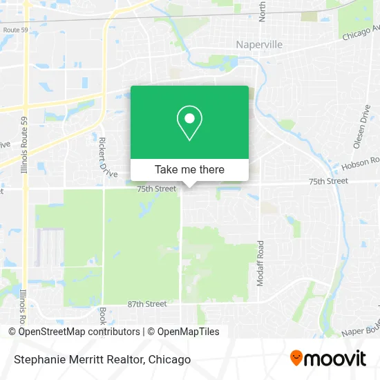Stephanie Merritt Realtor map
