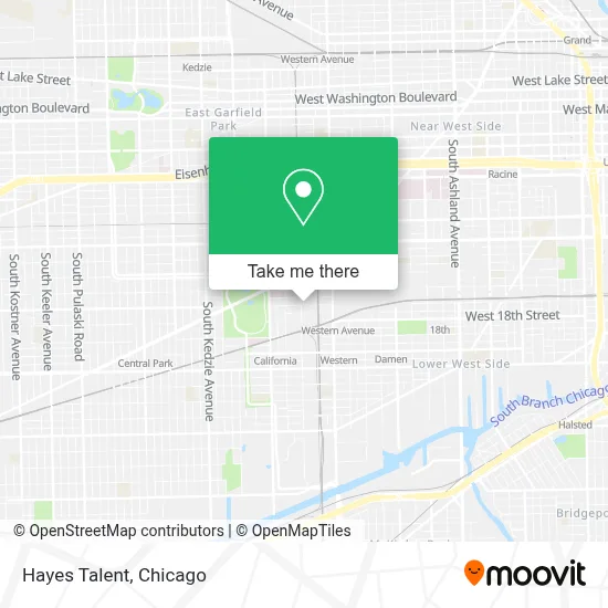 Hayes Talent map
