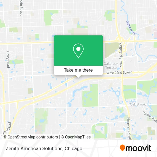 Zenith American Solutions map