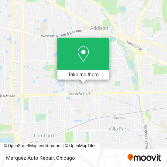 Marquez Auto Repair map