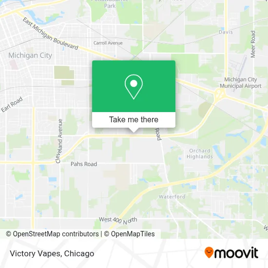 Victory Vapes map