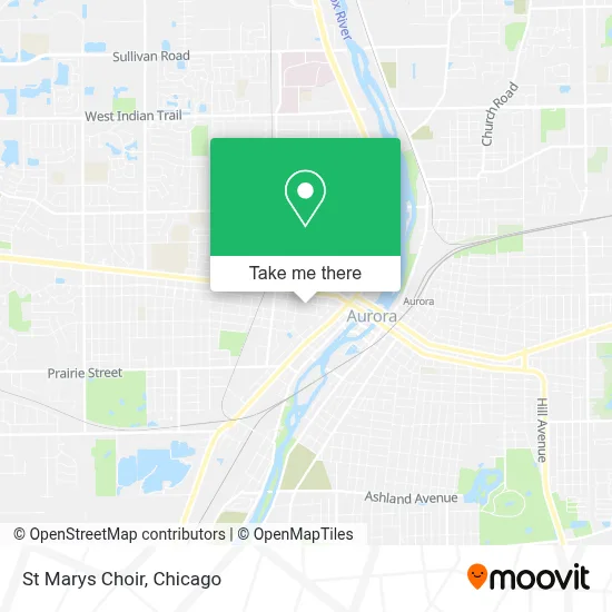 St Marys Choir map