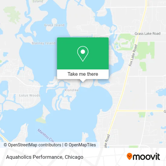 Aquaholics Performance map