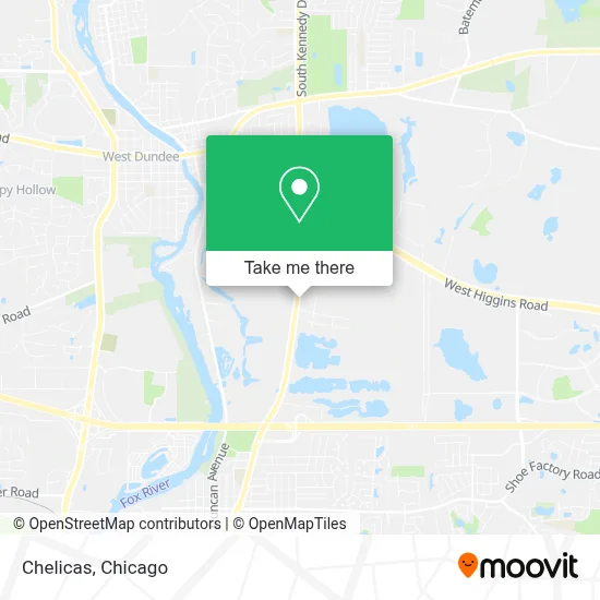 Chelicas map