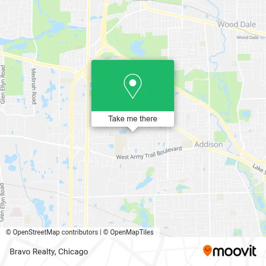 Bravo Realty map