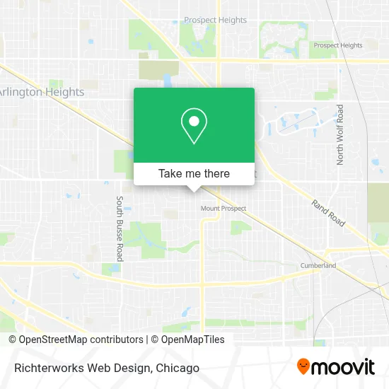 Richterworks Web Design map