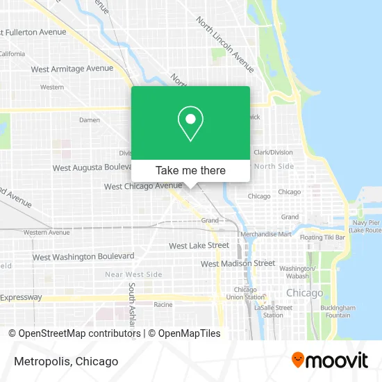 Metropolis map