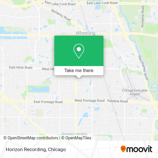 Horizon Recording map