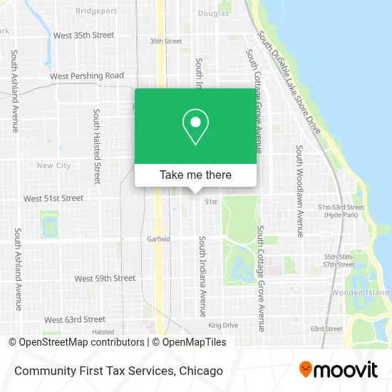 Community First Tax Services map