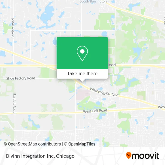 Divihn Integration Inc map