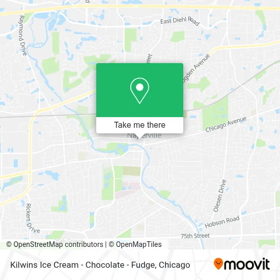 Kilwins Ice Cream - Chocolate - Fudge map