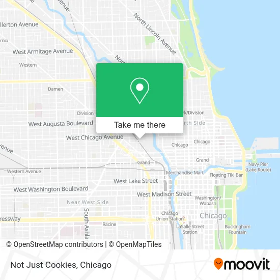 Not Just Cookies map