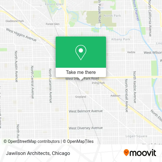 Jawilson Architects map