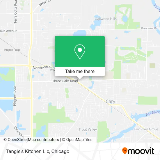 Tangie's Kitchen Llc map