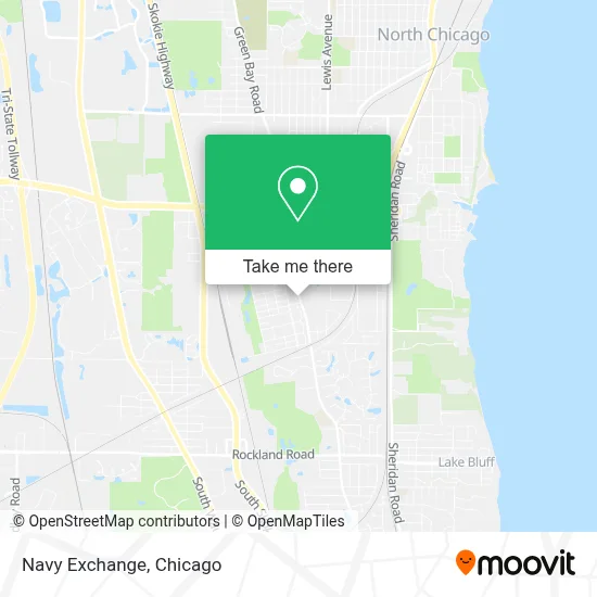 Navy Exchange map