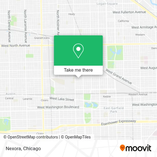 Nexora map