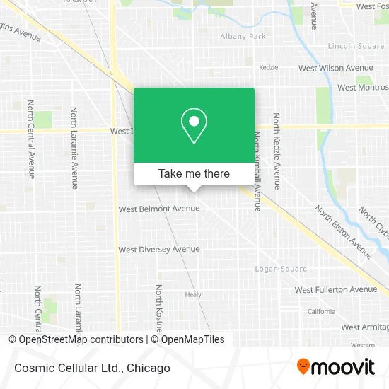Cosmic Cellular Ltd. map