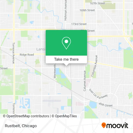 Rustbelt map