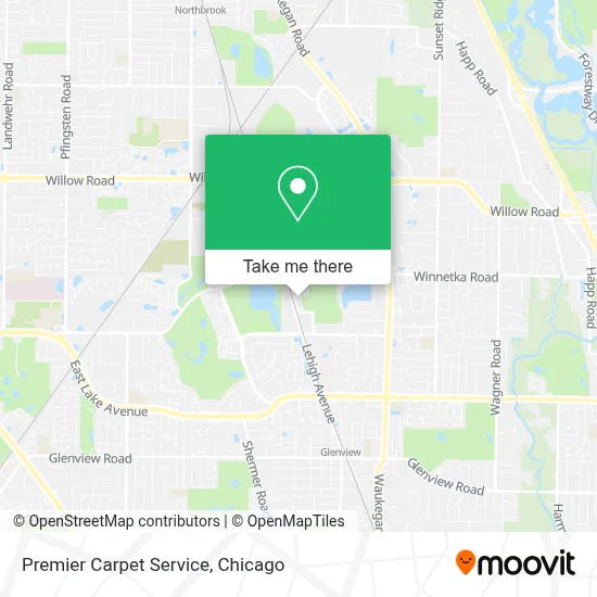 Premier Carpet Service map