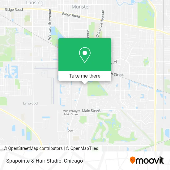 Spapointe & Hair Studio map