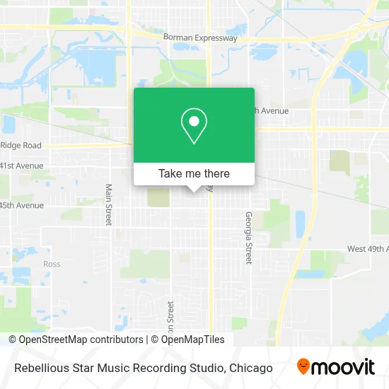 Rebellious Star Music Recording Studio map