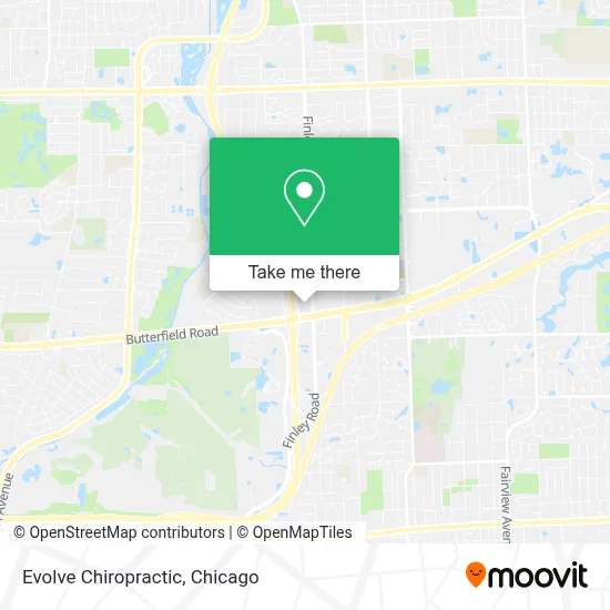 Evolve Chiropractic map