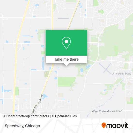 Speedway map