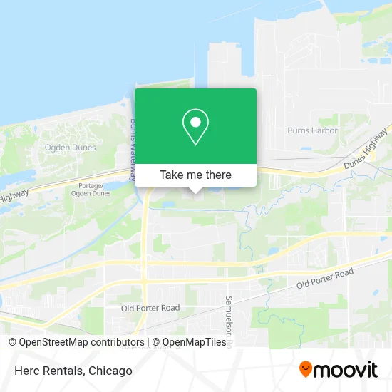 Herc Rentals map