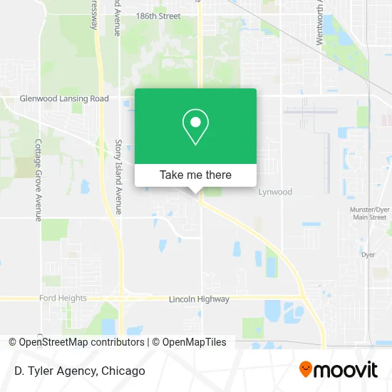 D. Tyler Agency map