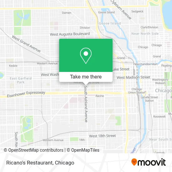 Ricano's Restaurant map