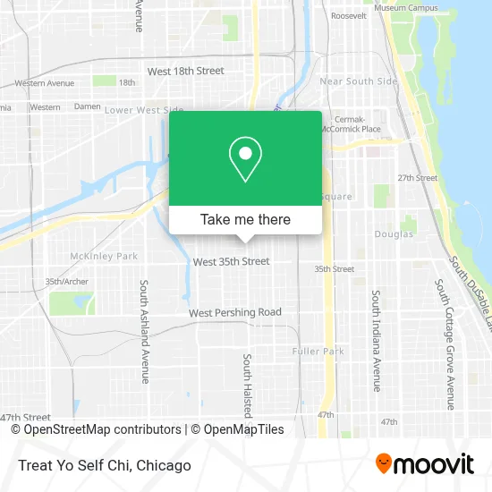 Treat Yo Self Chi map