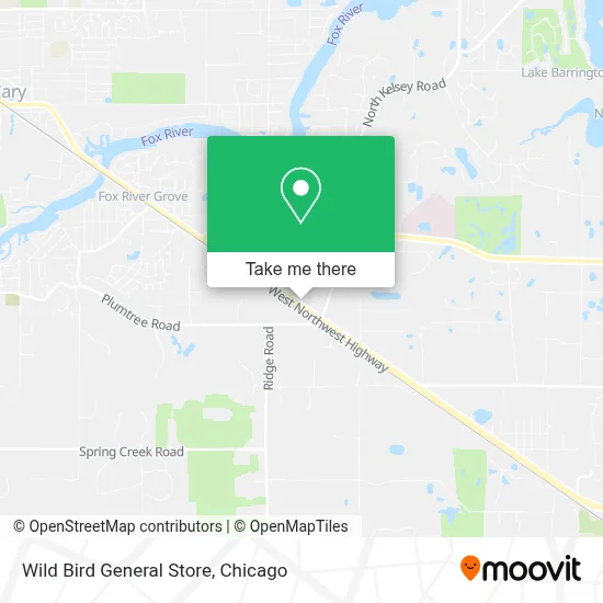 Wild Bird General Store map