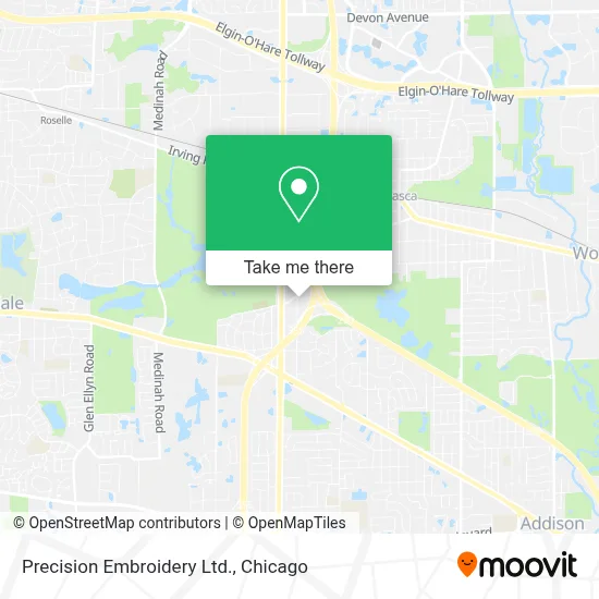Precision Embroidery Ltd. map