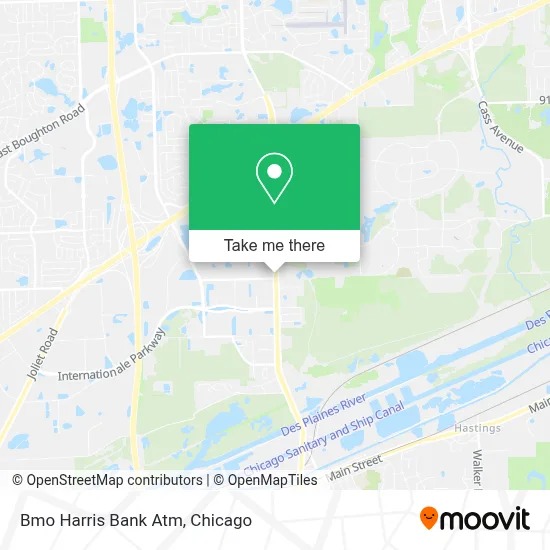 Bmo Harris Bank Atm map