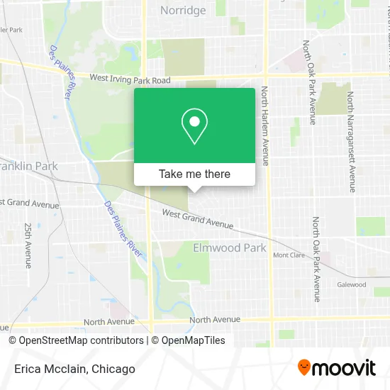 Erica Mcclain map