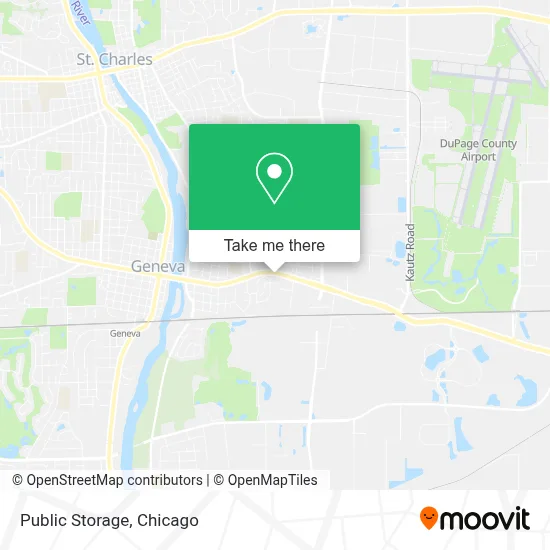 Public Storage map
