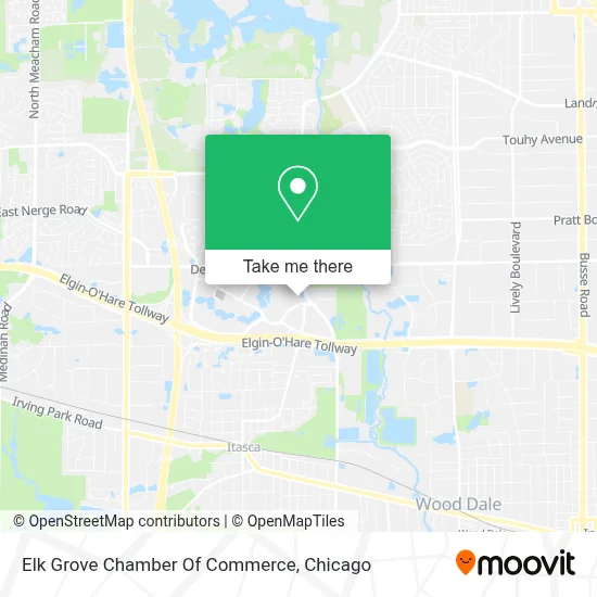 Elk Grove Chamber Of Commerce map