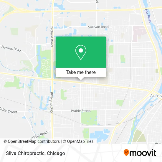 Silva Chiropractic map