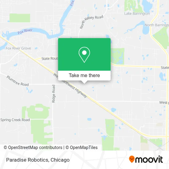 Paradise Robotics map