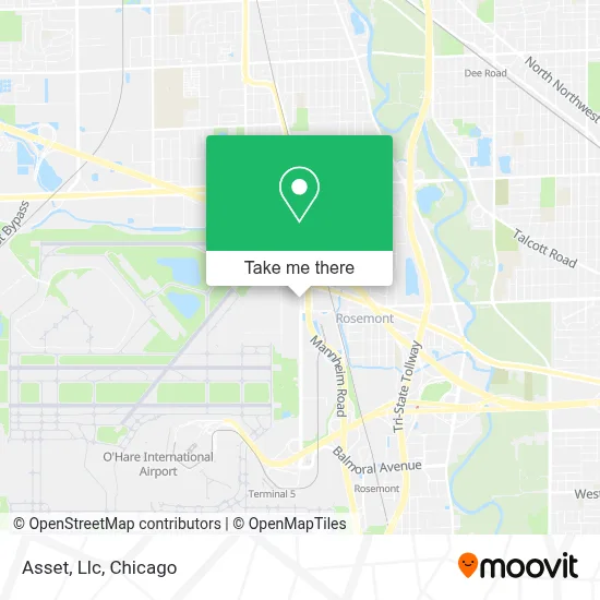 Asset, Llc map