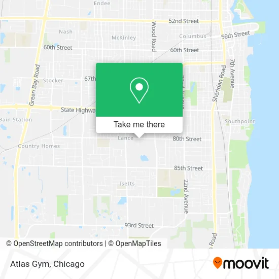 Atlas Gym map