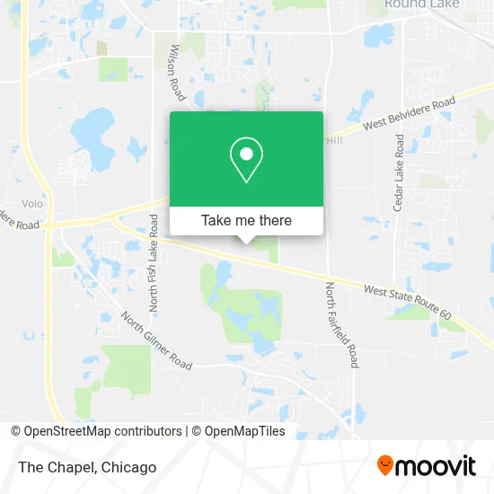 The Chapel map