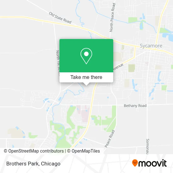 Brothers Park map