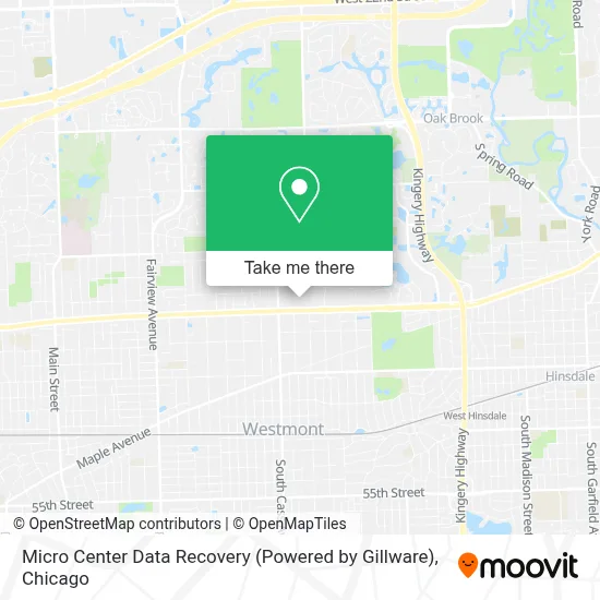 Micro Center Data Recovery (Powered by Gillware) map