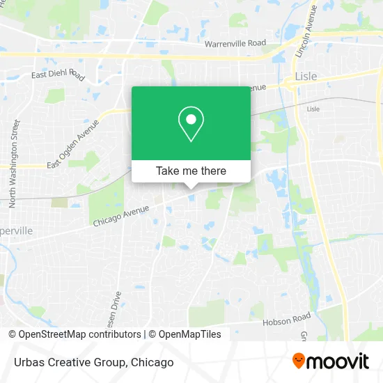Urbas Creative Group map