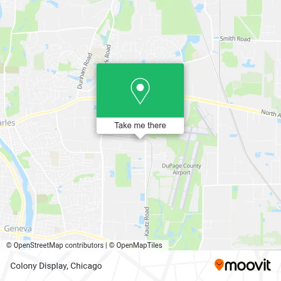 Colony Display map