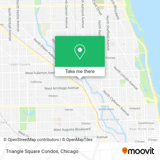 Triangle Square Condos map