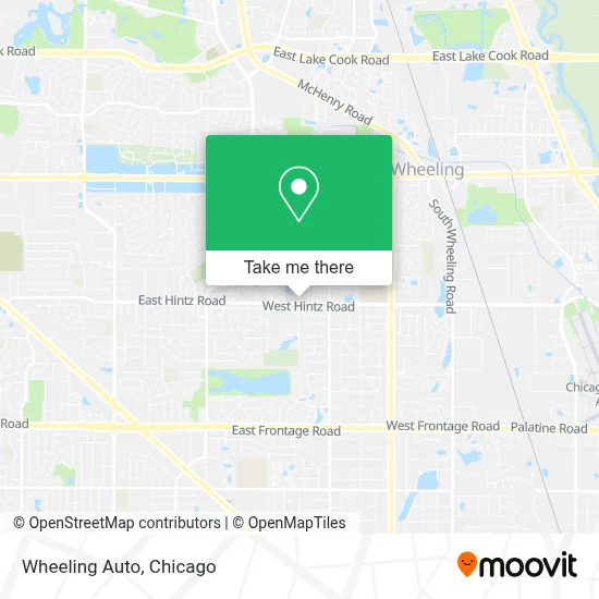 Wheeling Auto map