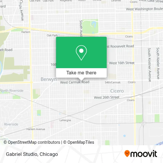 Gabriel Studio map